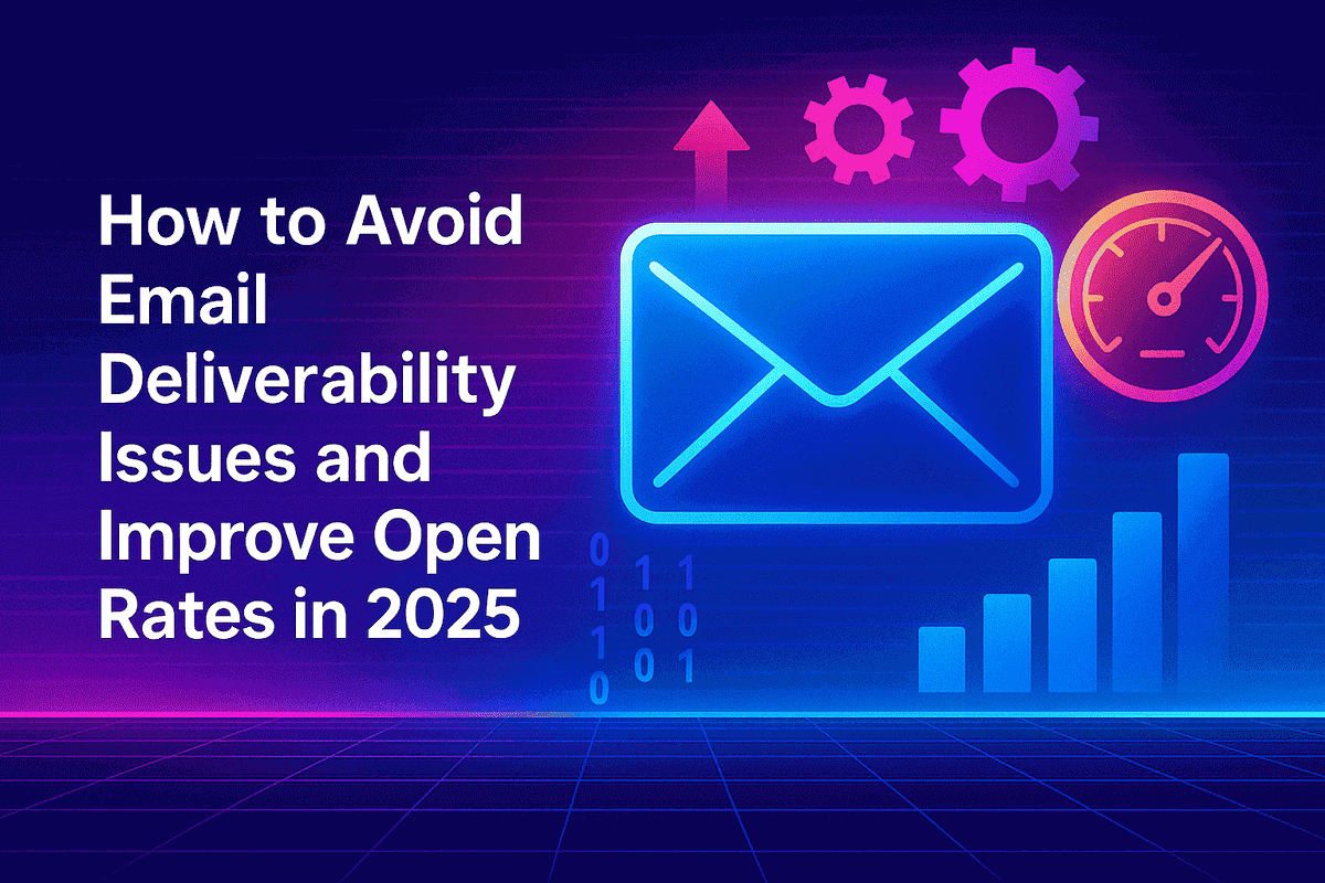 How to Avoid Email Deliverability Issues and Improve Open Rates in 2025