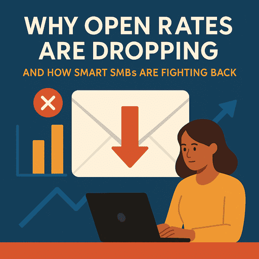 Why Open Rates Are Dropping — And How Smart SMBs Are Fighting Back