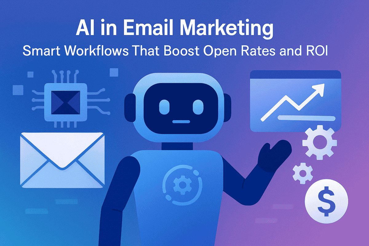 AI in Email Marketing: Smart Workflows That Boost Open Rates and ROI