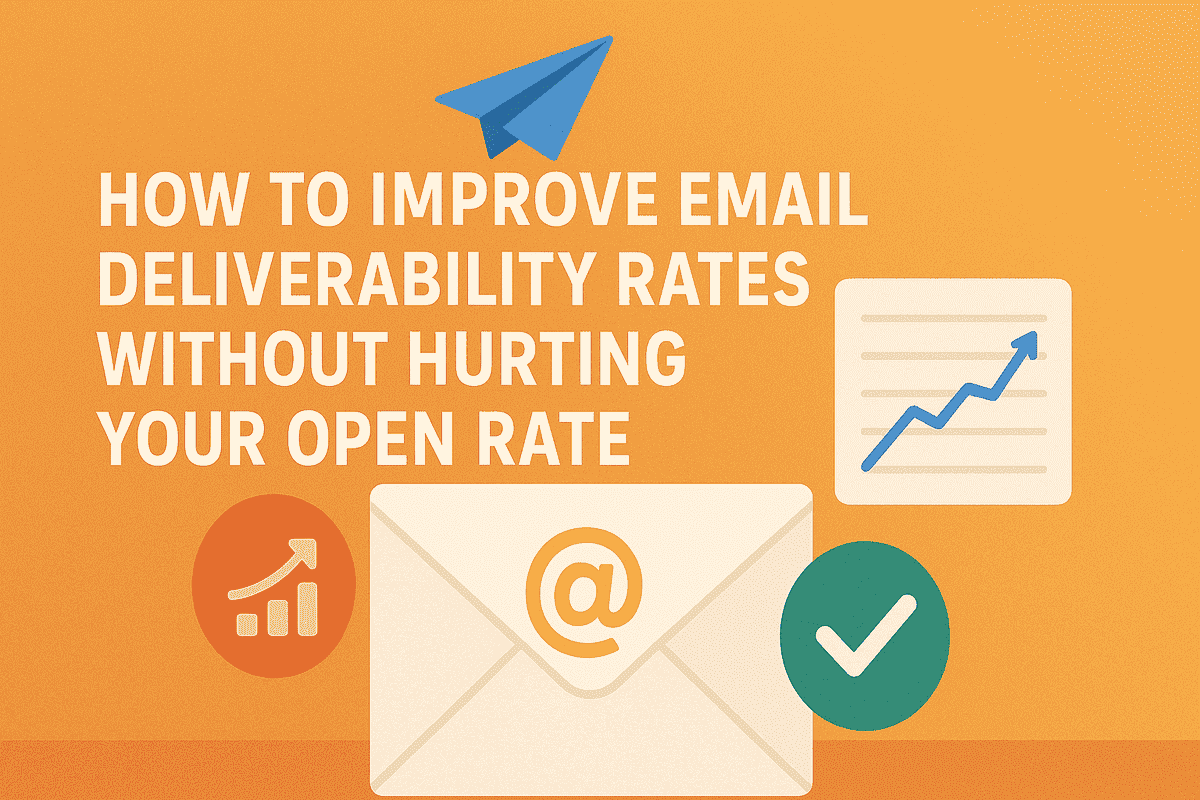 How to Improve Email Deliverability Rates Without Hurting Your Open Rate